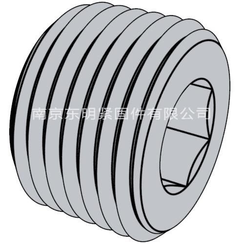 QC/T 378 - 2013 內六角錐形螺塞 NPT螺紋
